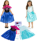 Disney Frozen Elsa & Anna Sisters Dress Up Trunk Nuevo 2025 [Exclusivo de Amazon]