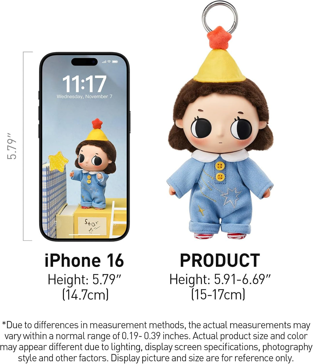 POP MART Nyota Where Moments Meet Series - Muñeco de peluche, caja...