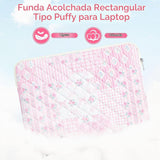 Shiprabags Funda acolchada de algodón para laptop de 15.6 pulgadas...