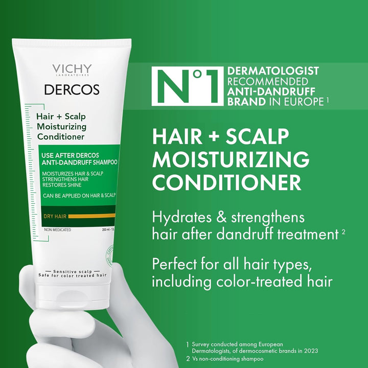 Dercos Dandruff Shampoo, Antifungal Dry Scalp Treatment &amp; Itchy...
