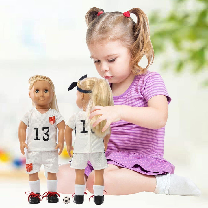 Wenzhuo Accesorios de Ropa y Vestimenta para Muñeca Americana de 18...