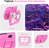 Tablet para niños, tablet de 7 pulgadas para niños 4GB+32GB admite...