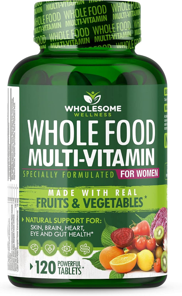 Whole Food Multivitamínico para mujeres \u2013 Multi Vitaminas, Min...