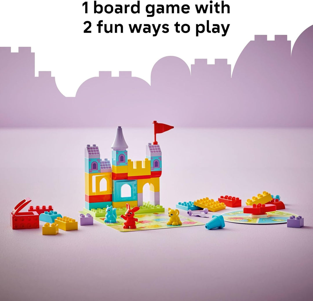 LEGO DUPLO Juego de construcción del Castillo de Hopsy para jugar -...