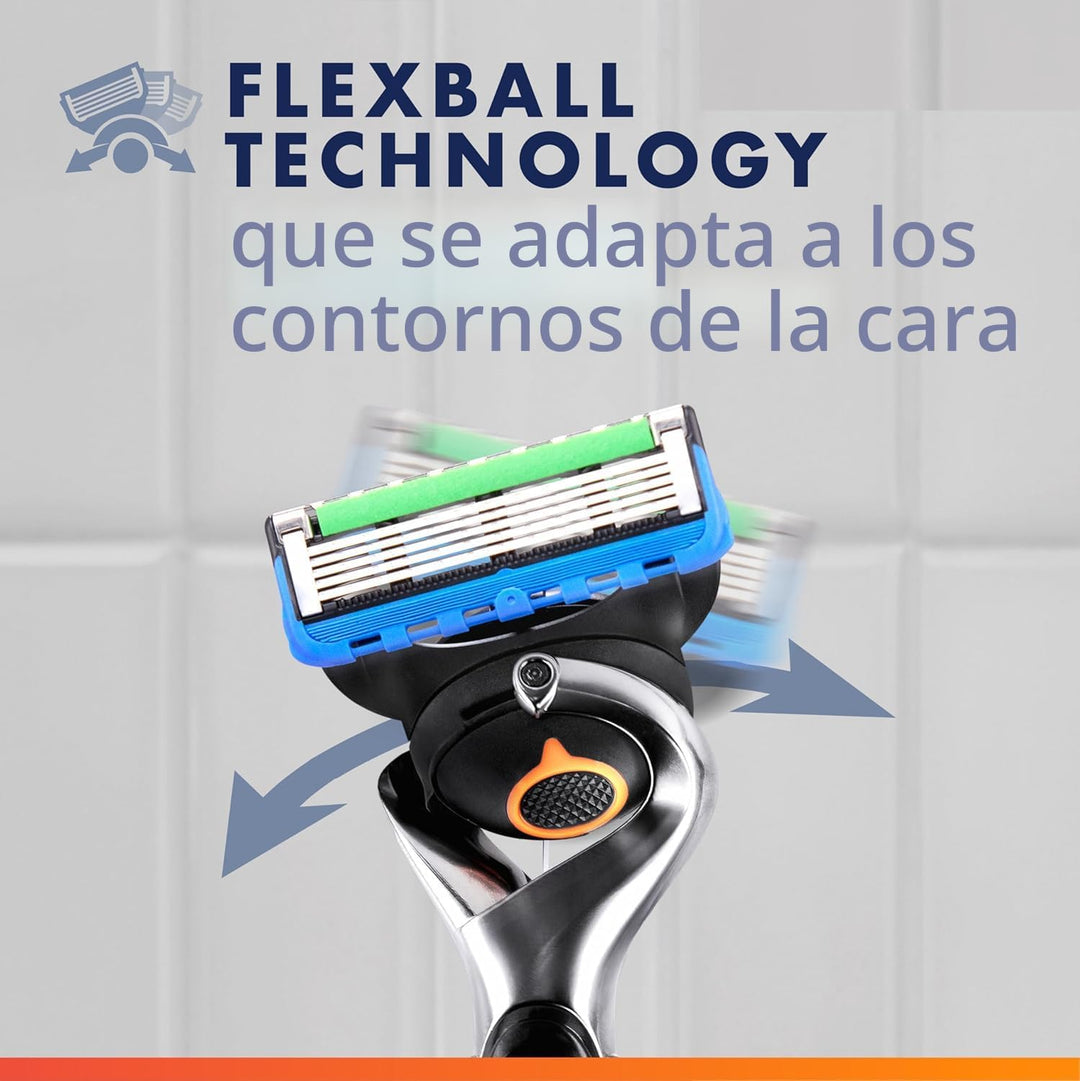 Gillette Fusion5 ProGlide recambios de hojas de afeitar para hombres