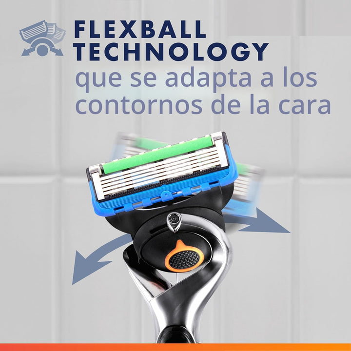 Gillette Fusion5 ProGlide recambios de hojas de afeitar para hombres