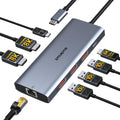 Laptop USB C Docking Station Dual HDMI Monitors 8K USB C Video USB-C Hub