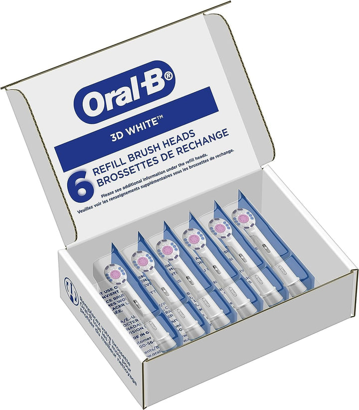 Oral-B Cabezales de cepillo de repuesto 3D blancos para un cepillo...