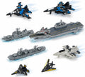 Juguete portaaviones, 9 piezas de juguetes del ejército con
