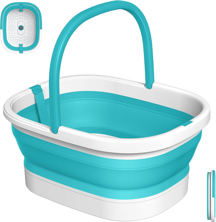 Nekteck Tina Plegable para Remojo de Pies con Cubo para Bañera de P...