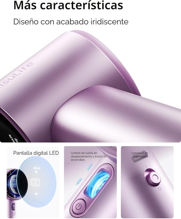 JISULIFE Ventilador de mano Pro1S - Flujo de aire de próxima genera...