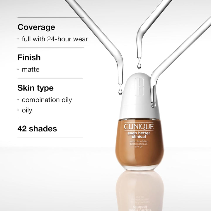 Clinique Even Better Clinical Serum Full Coverage Hydrating Foundat...