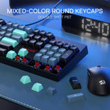 Redragon K582 SE - Teclado para juegos RGB con cable, teclado mecán...