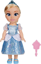 Disney Princess My Friend - Muñeca Cenicienta de 14 pulgadas de alto, incluye atuendo extraíble, tiara, zapatos y cepillo