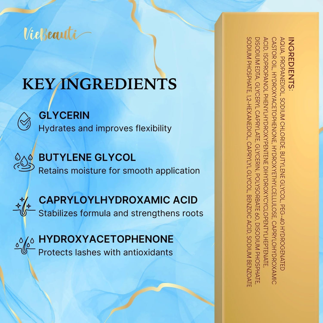 VieBeauti - Suero para pestañas para el crecimiento de pestañas: Su...