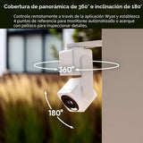 WYZE Cam Pan v4 (paquete de 2), sistema de cámara de seguridad inte...