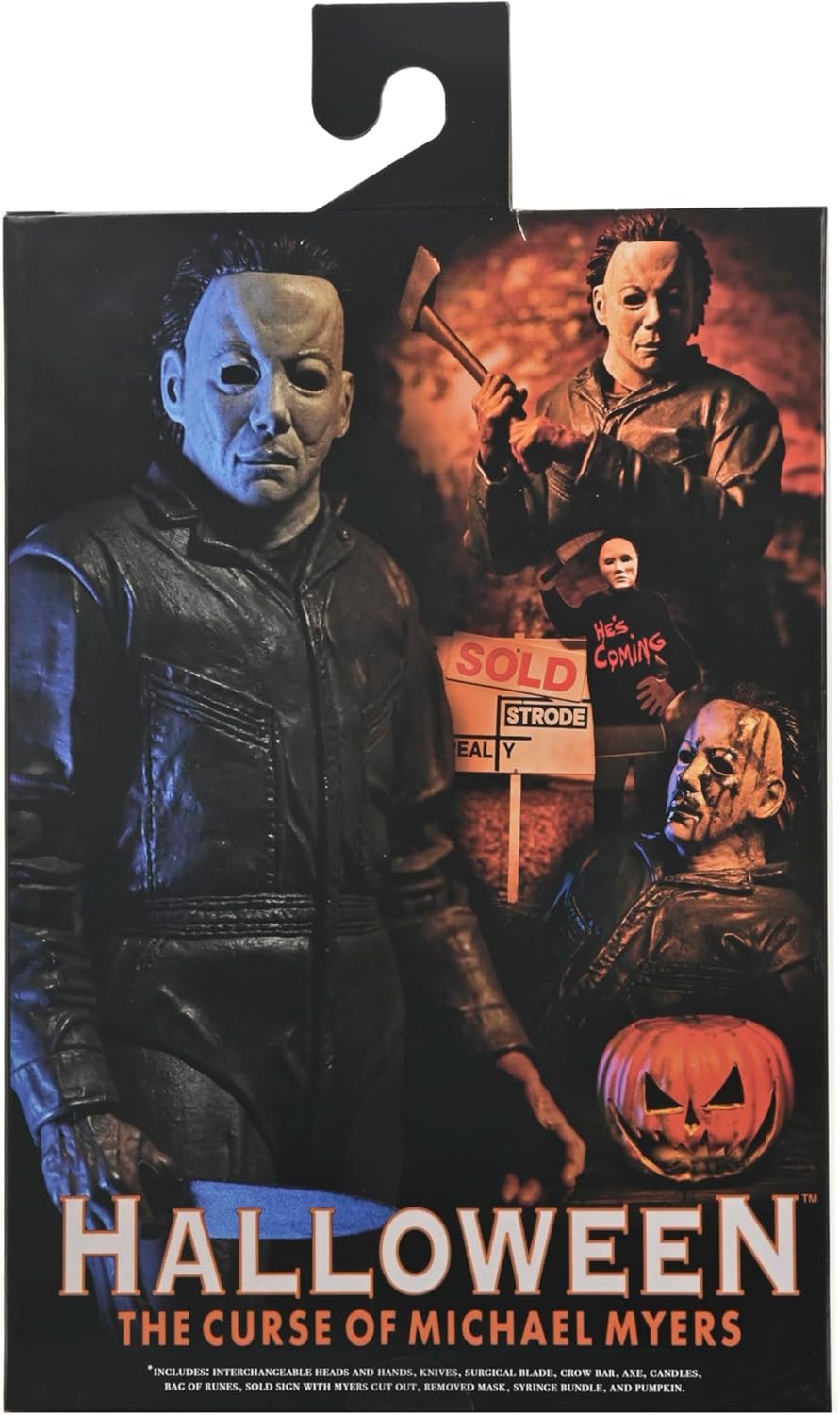 NECA - Halloween 6: La maldición de Michael Myers - Figura de acció...