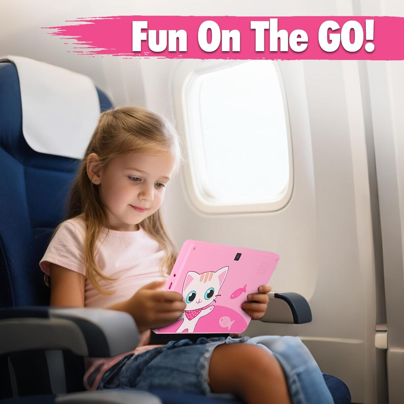 Tablet para niños de 7\u201D de UJoyFeel con control parental, tabl...