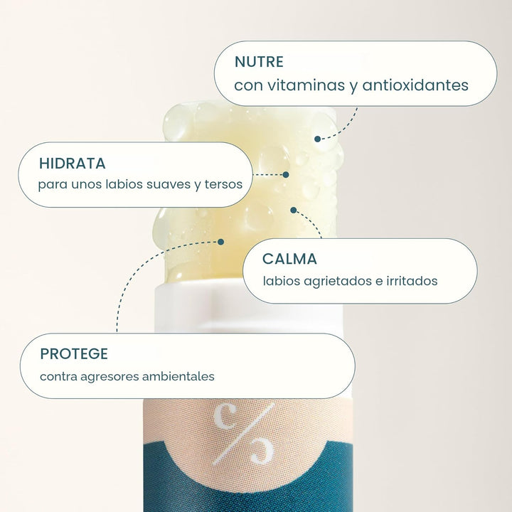 Cliganic Set de bálsamo labial orgánico (6 sabores) - 100% hidratan...