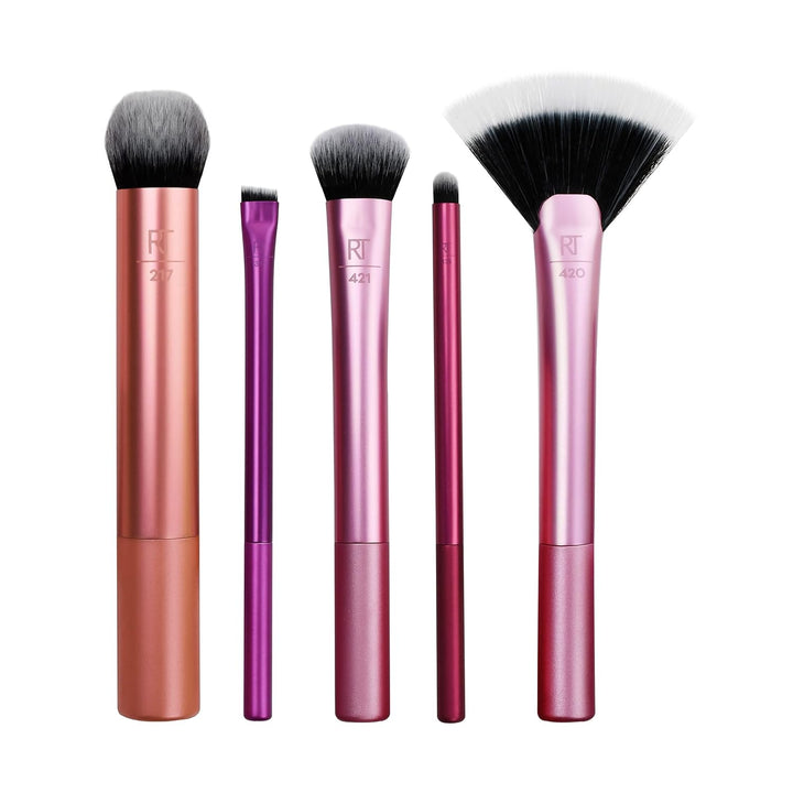 Real Techniques Artist Essentials - Juego de brochas de maquillaje,...