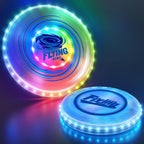 Paquete de 2 discos voladores iluminados para niños y adultos