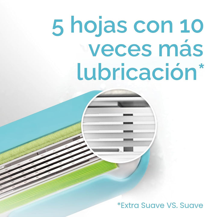 Gillette Venus - Maquinilla de afeitar para mujer, extra suave, inc...