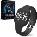 Reloj despertador para personas que duermen pesadas, pulsera vibratoria, reloj silencioso, pulsera para adolescentes, sordos, adultos, agitador de cama, viaje, temporizador digital