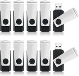 Memoria USB de 8 GB, paquete de 10 unidades de memoria USB a granel...
