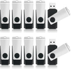 Unidad flash USB de 4 GB, paquete de 10 unidades de memoria