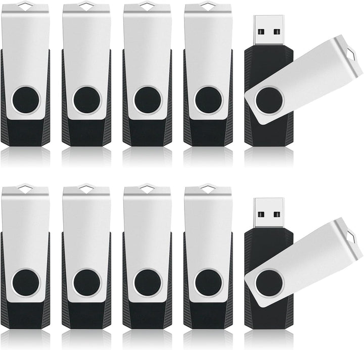 Unidad flash USB de 4 GB, paquete de 10 unidades de memoria girator...