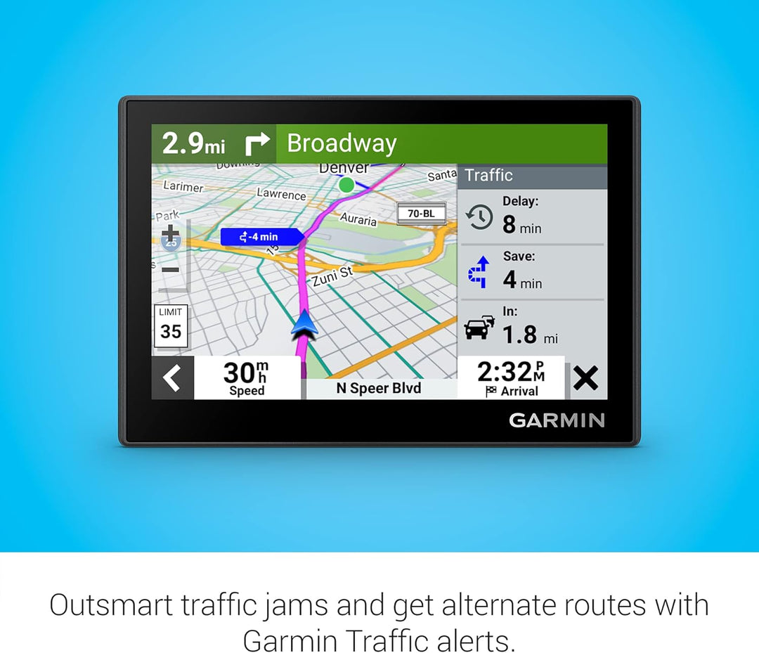 Garmin Drive 53 GPS Navegador Pantalla Táctil de Alta