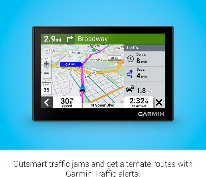 Garmin Drive 53 GPS Navegador Pantalla Táctil de Alta