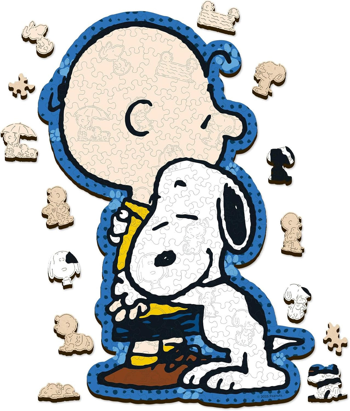 Rompecabezas de cacahuetes para adultos, regalos de Snoopy para mujeres y niños, 200 piezas