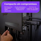 Roku Streaming Stick Plus con control remoto por voz - 4K y HDR10+ | Dispositivo de transmisión 4K y HDR para TV con control remoto por voz Roku - Noticias locales gratuitas y en vivo, deportes