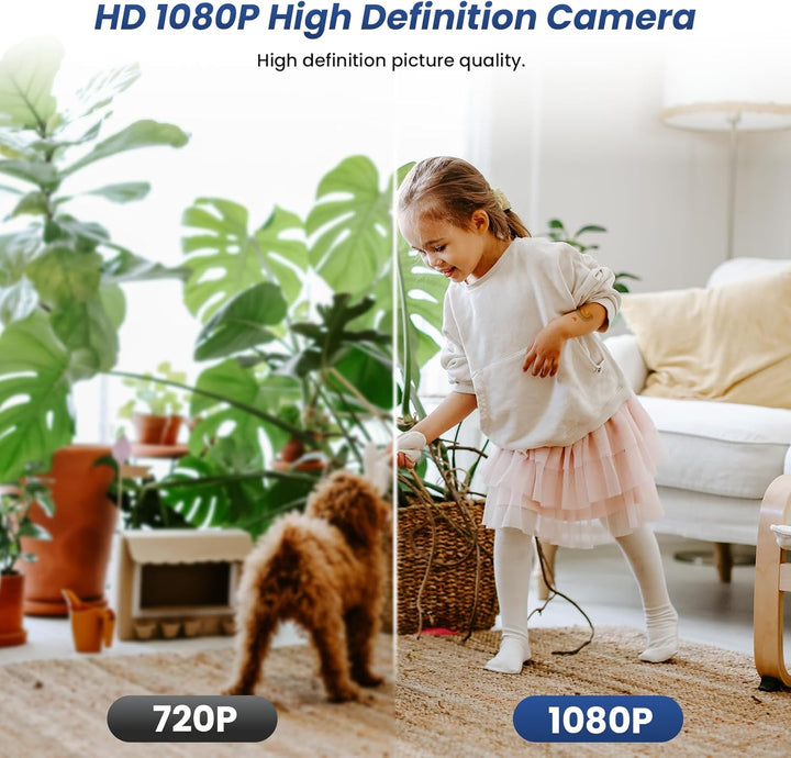 ZOGGCOX Cámara oculta 1080P WiFi con cargador USB cámara