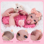 Aori Reborn Baby Dolls Girl - Muñeca de bebé realista como recién n...