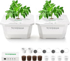 VIVOSUN Kit de sistema hidropónico DWC FlexFeed, kit de cultivo de aguas