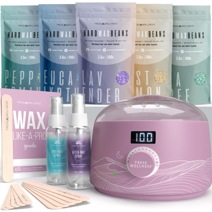 Kit de depilación Tress Wellness para piel sensible \u2013 Seguro p...