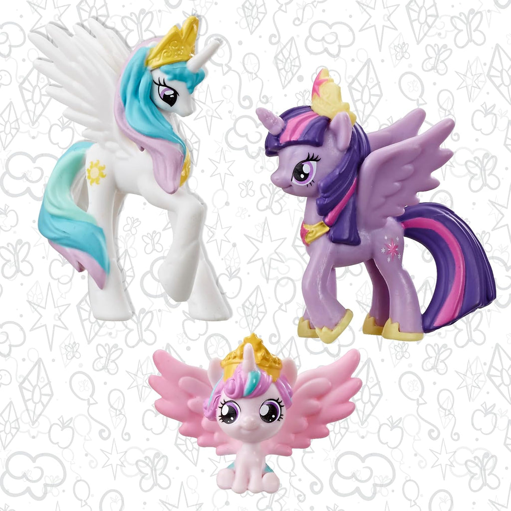 My Little Pony Toy Rainbow Equestria Favorites 10 Figure Collection, para Kids Ages 3 Years Old y Up (Amazon Exclusive)