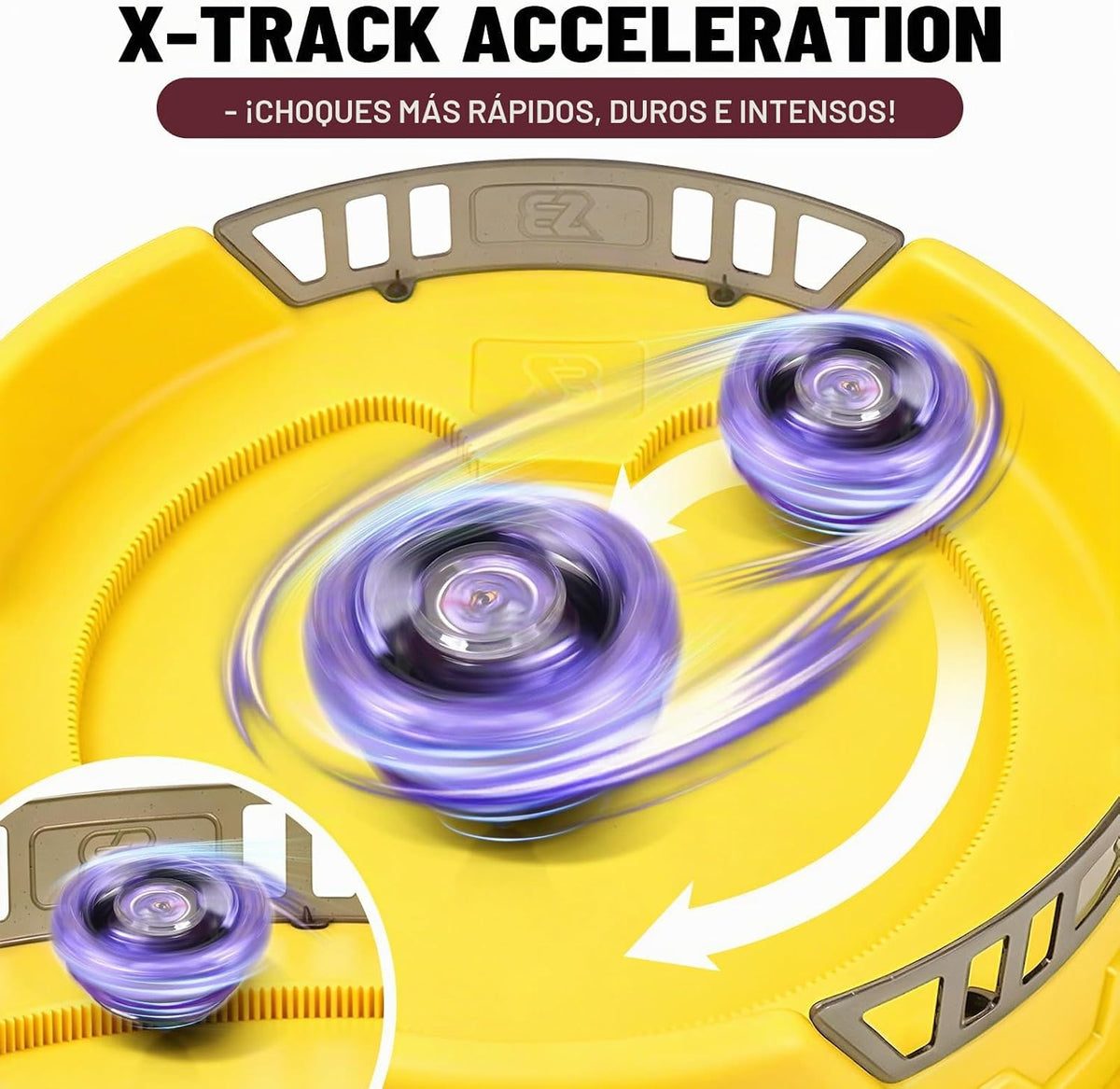 X Battling Stadium solamente, X Acceleration Rail Spinning Tops