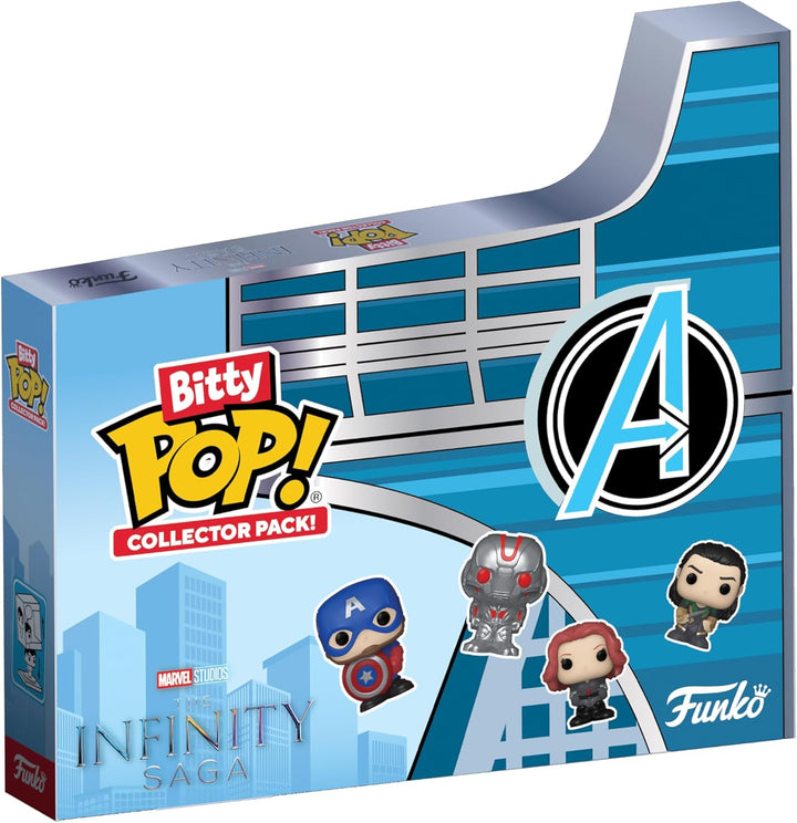 Funko Bitty Pop! Marvel: Infinity Saga - Paquete múltiple de 12 pie...