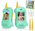 Walkie Talkies de video para niños, paquete de 2, regalo de cumpleaños para
