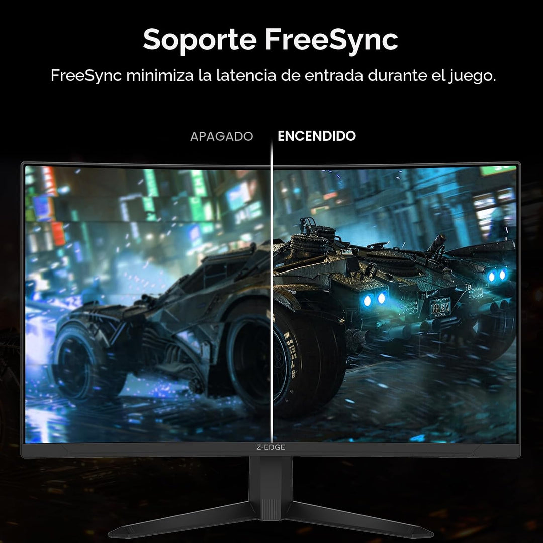 Z-Edge Monitor curvo para juegos de 27 pulgadas, FHD 1080P 300Hz 28...