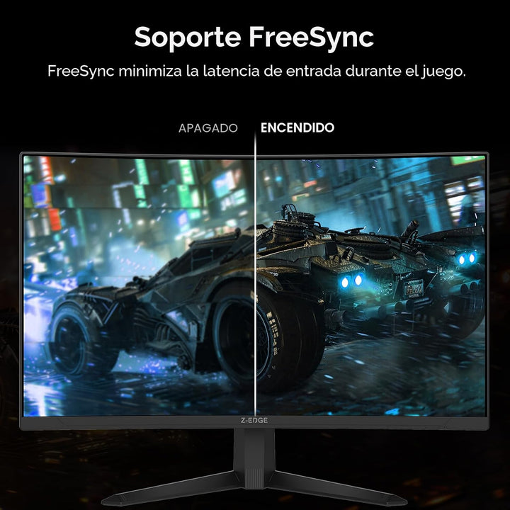 Z-Edge Monitor curvo para juegos de 27 pulgadas, FHD 1080P 300Hz 28...