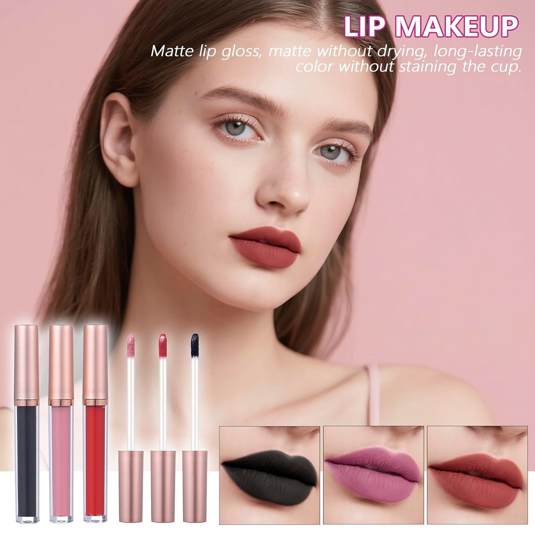 Kit de maquillaje de viaje, juego de maquillaje para niñas adolesce...