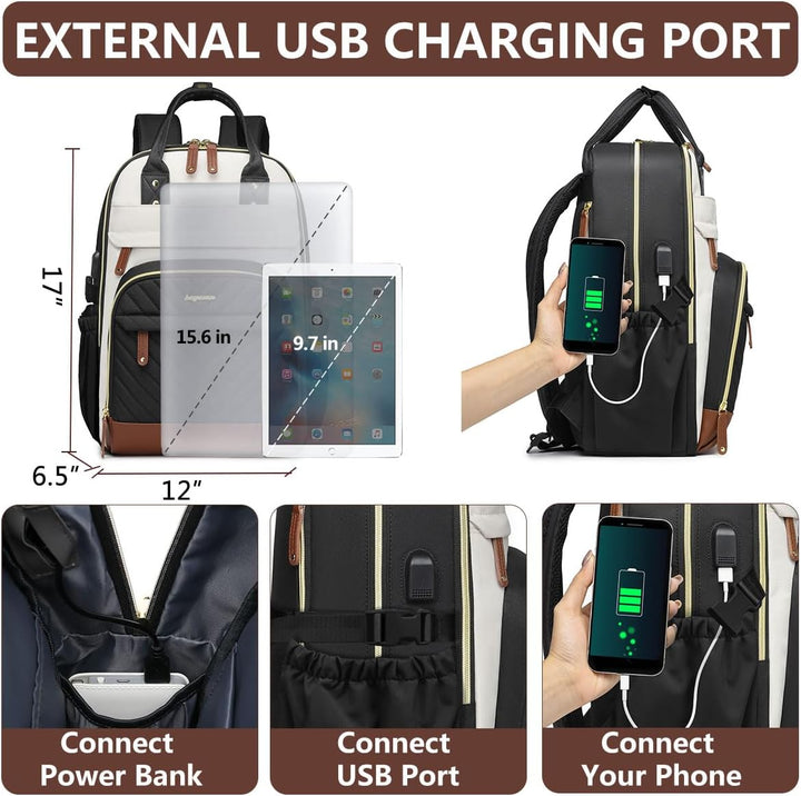 Mochila para laptop para mujer, mochilas de viaje \u2013 Bolsa para...