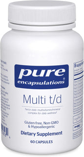 Pure Encapsulations Multi T\/D - Suplemento multivitamínico y miner...