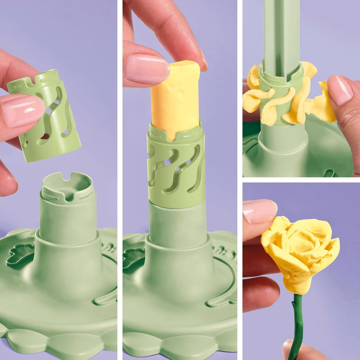 Play-Doh Blooms Meadow - Kit de fabricación de ramo de flores