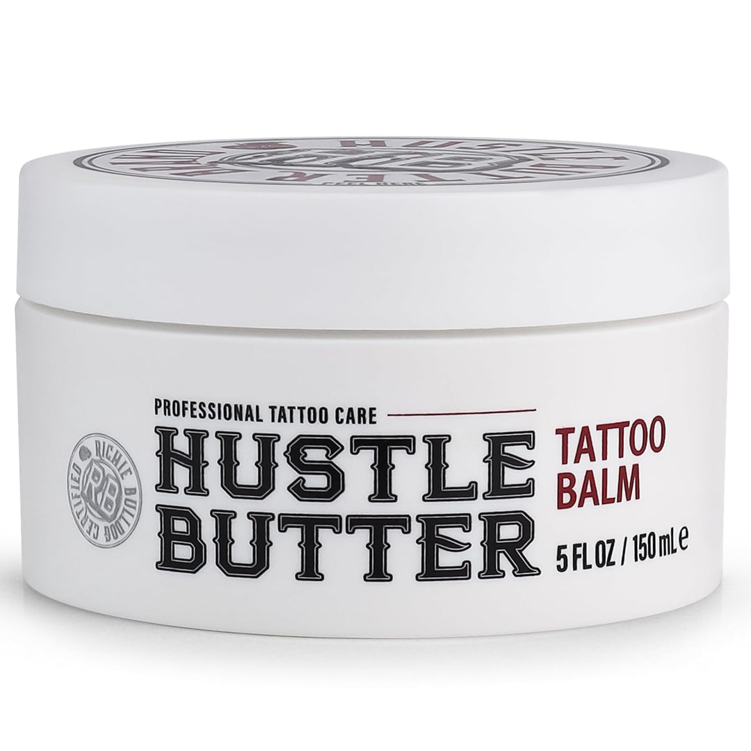 Hustle Butter Tattoo Aftercare - Bálsamo para tatuajes de 5 onzas,...