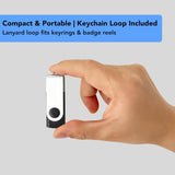 Paquete de 10 Enfain Memorias Flash USB 2.0 Giratorias de 16GB: Alm...
